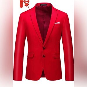 MOGU Mens Slim Fit Tuxedo for Prom Business Wedding